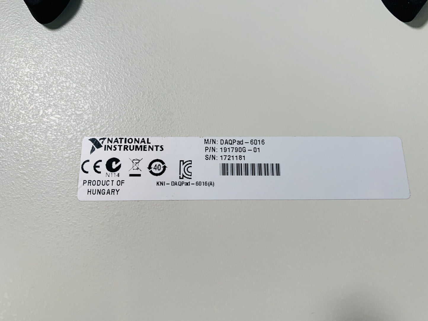 NI National Instruments DAQPad-6016 USB Data Acquisition I/O Module Multifunct