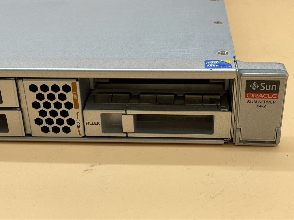 Sun Oracle X4-2 1U 8-bay 2.5" SFF Server 7077834 Bare CTO w 9261-8i raid 1x PSU