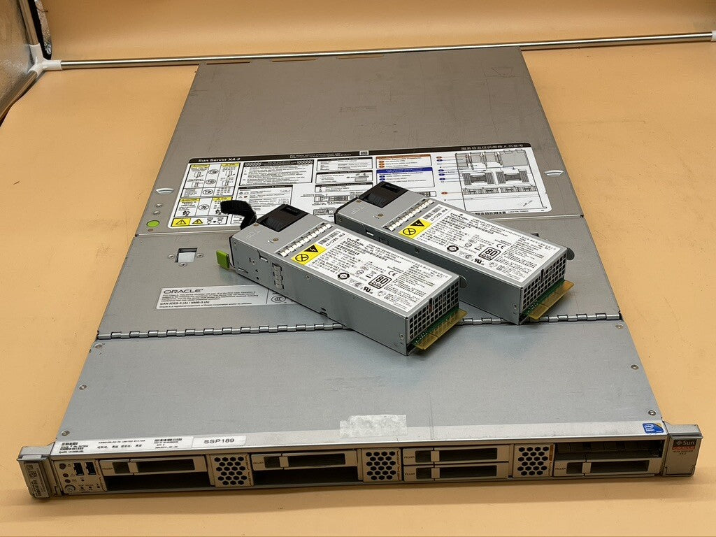 Sun Oracle X4-2 1U 8-bay 2.5" SFF Server 7077834 Bare CTO w 9261-8i raid 1x PSU