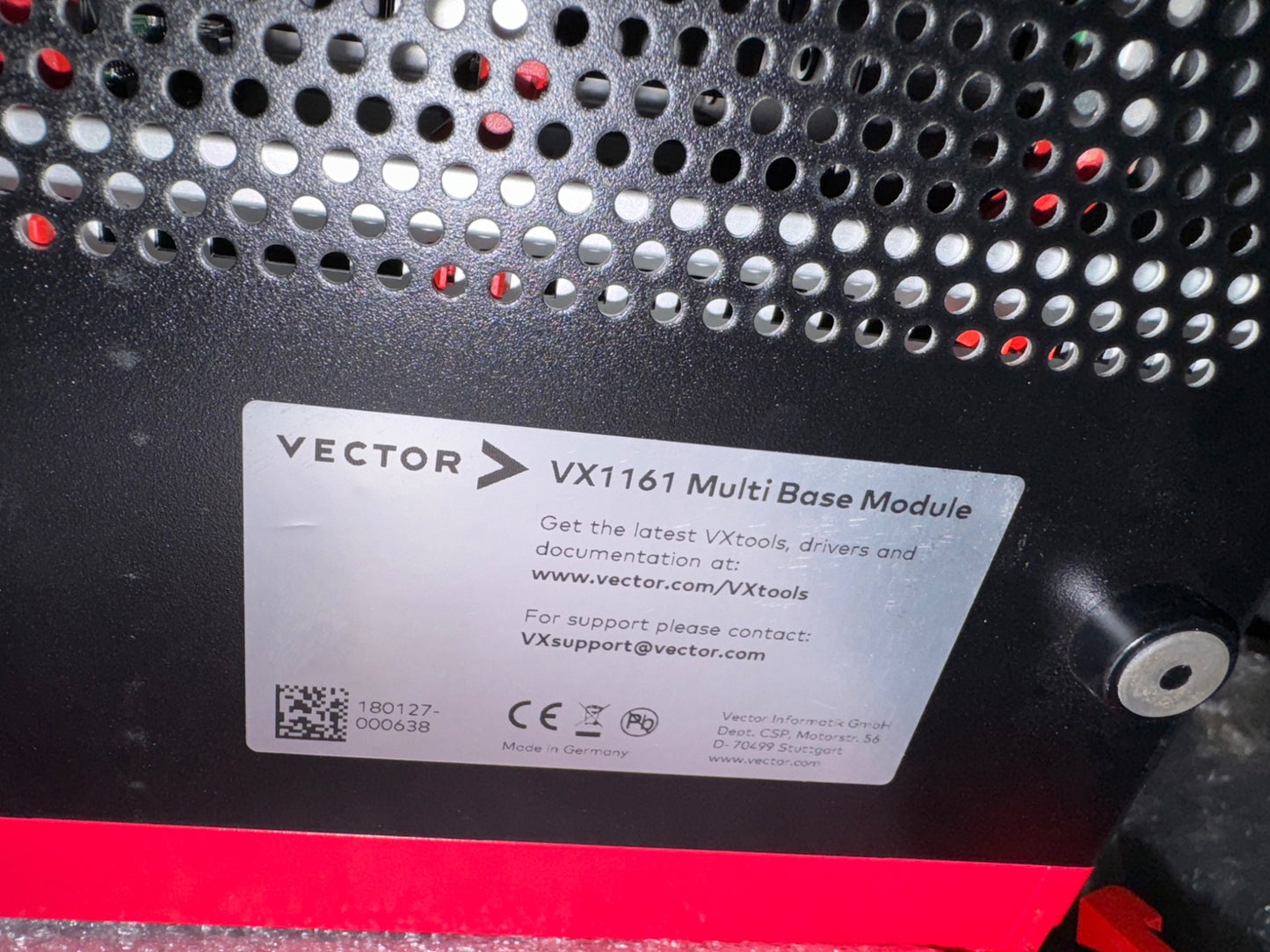 Vector VX1161 Multi Base Module VX1161.11 2x VX1161.32C 3x VX1161.41A VX1161.22A