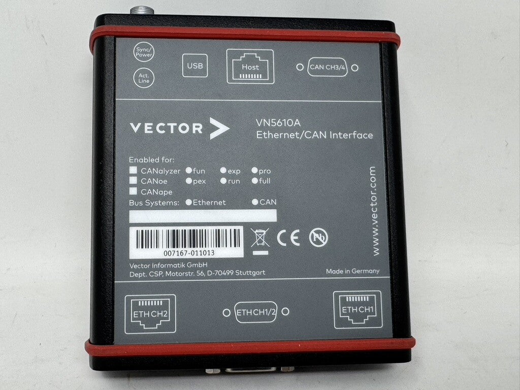 Vector VN5610A Ethernet/CAN Interface USA SELLER NO RESERVE