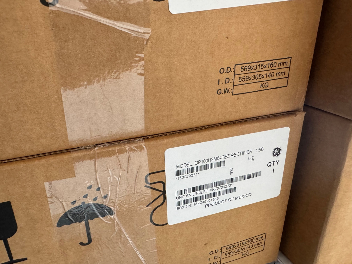 NEW OPEN BOX GE Rectifier GP100H3M54TEZ GP100 ABB OmniOn Power Supply PSU 3PH