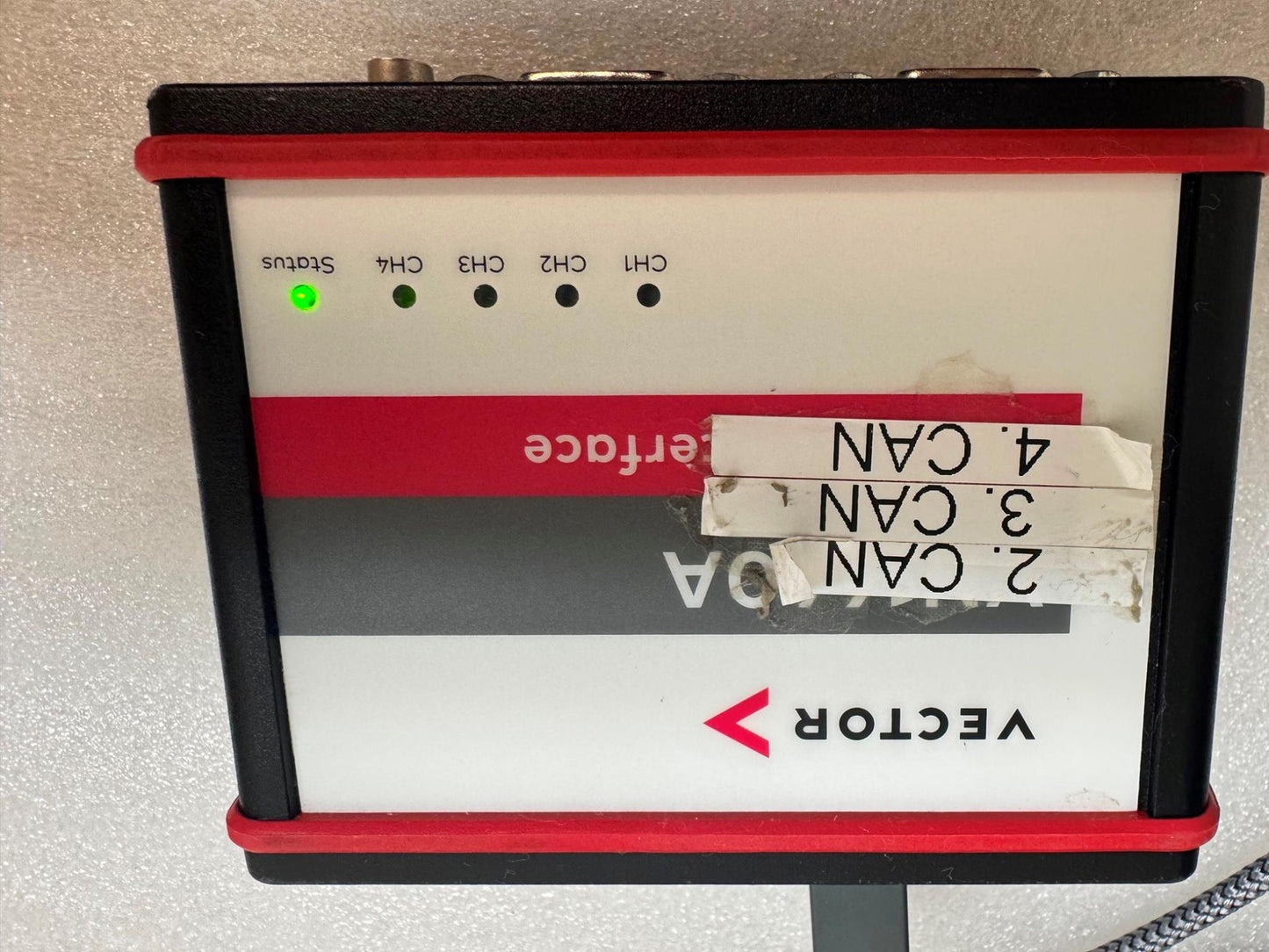 Vector VN1640A Network Interface module 3x Canpiggy 1057Gcap 1x Linpiggy 7269mag