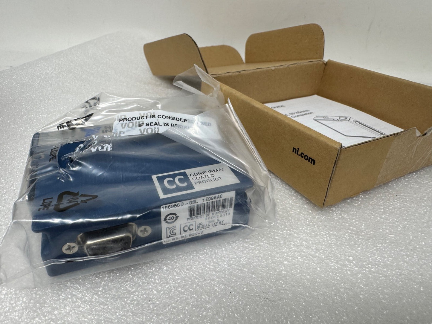 National Instruments, NI-9237 D-SUB C Series Strain/Bridge Input Module NEW OPEN