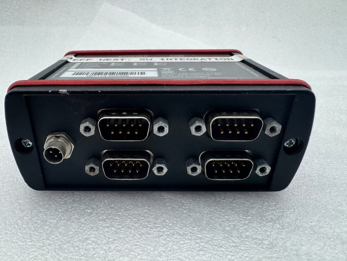 Vector VN1640A Network Interface module 3x Canpiggy 1057Gcap 1x Linpiggy 7269mag
