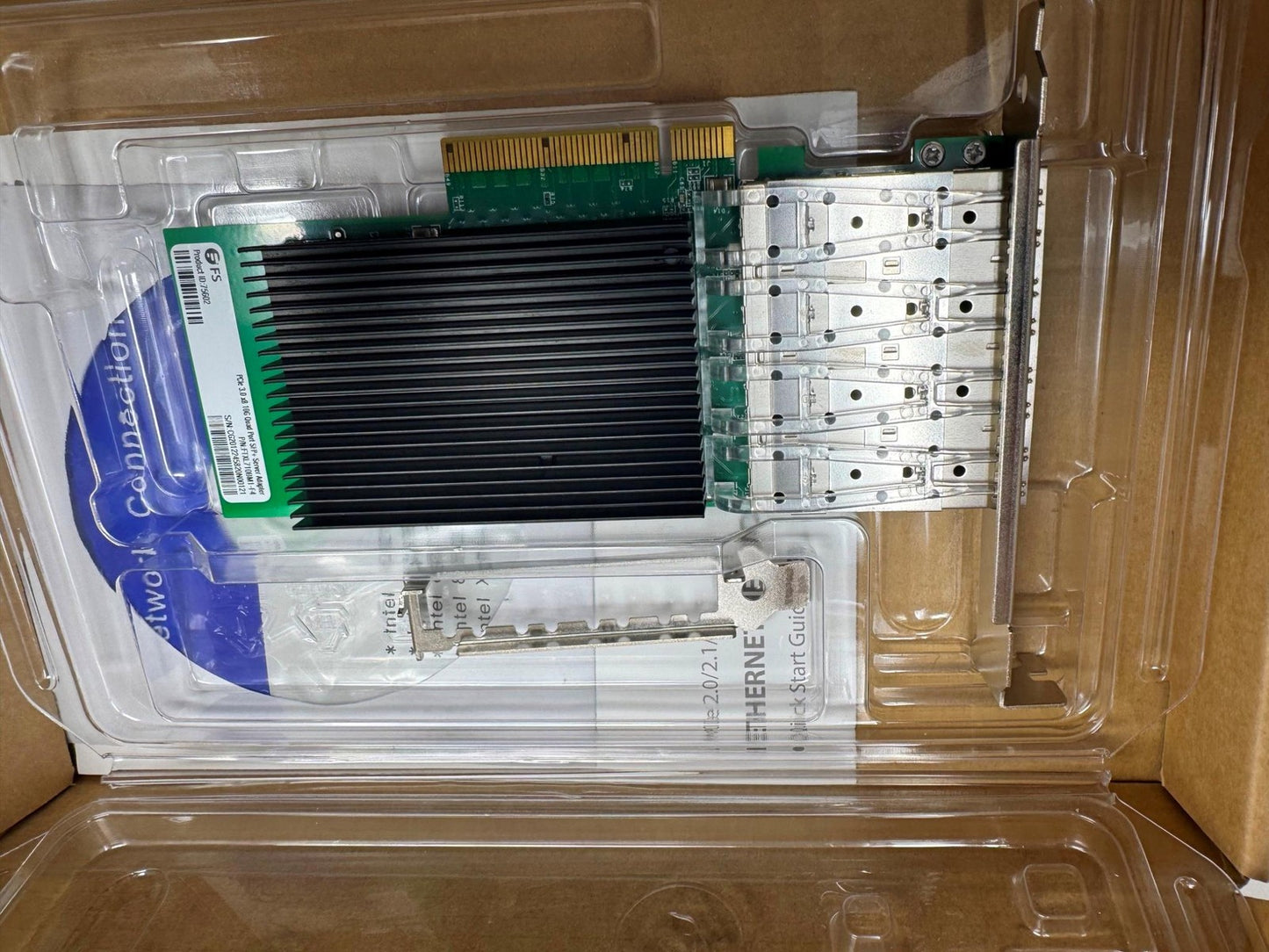 NEW BULK FS Intel Based XL710-BM1 NIC FTXL710BM1-F4 Card 10G Quad-Port SFP+