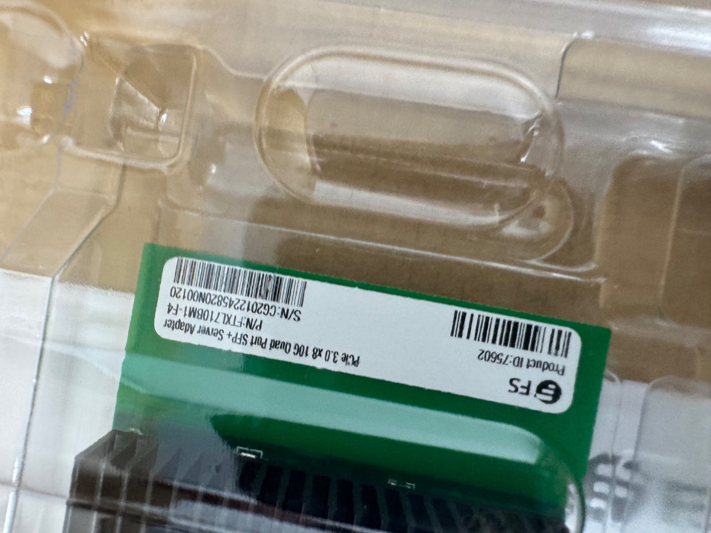 NEW open FS Intel Based XL710-BM1 NIC FTXL710BM1-F4 Card 10G Quad-Port SFP+