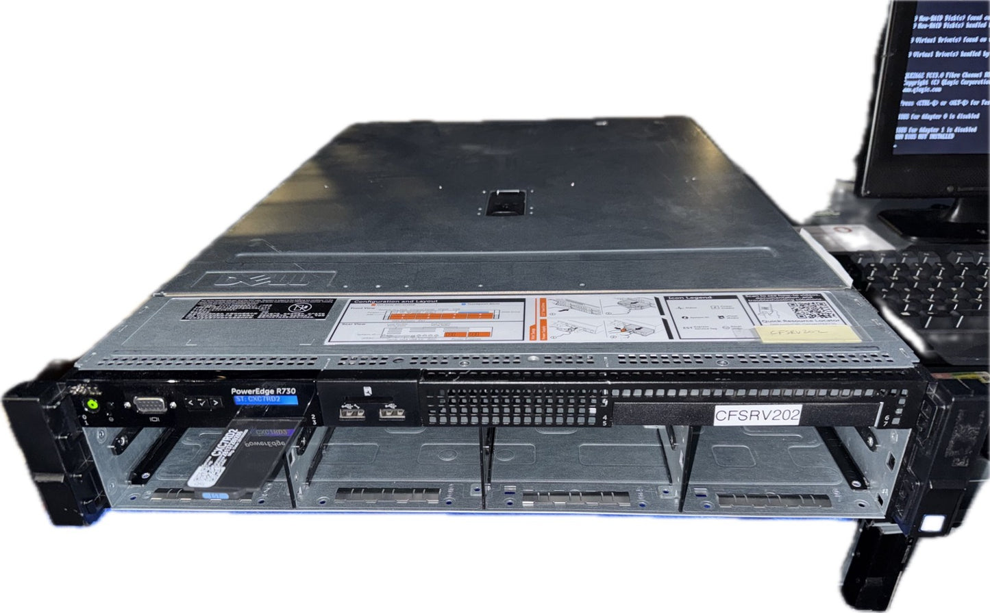 Dell R730 Server 8 bay 3.5" LFF 2x E5-2637 v4 3.5GHz Perc H730 2x PSU 750W L2