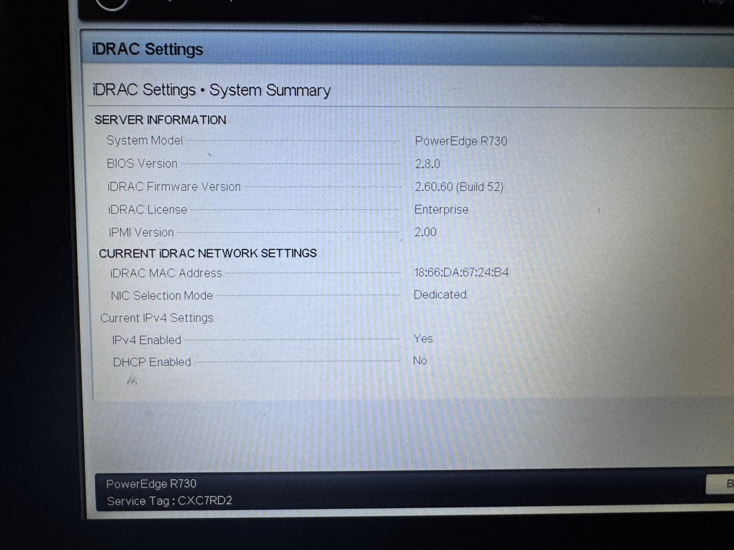 Dell R730 Server 8 bay 3.5" LFF 2x E5-2637 v4 3.5GHz Perc H730 2x PSU 750W L2