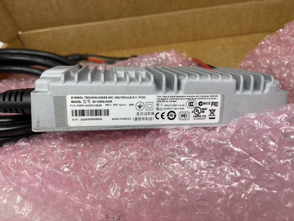 NEW ZEBRA MC9XXX POWER CONVERTER To Fork Lift Cradle Power Cable PWRS-14000-252R