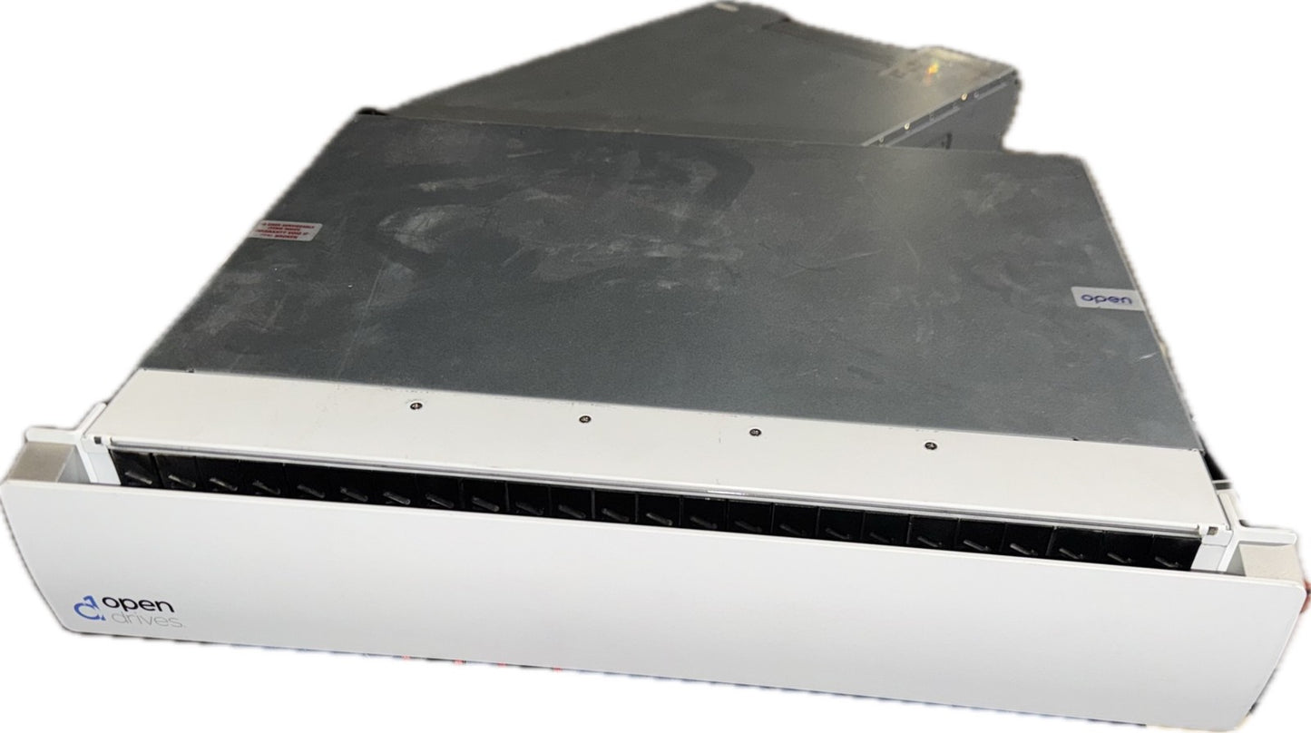 OpenDrives Storage Array FD Module 24 Bay 2.5" 2x Controller no NVME Flash Hdd