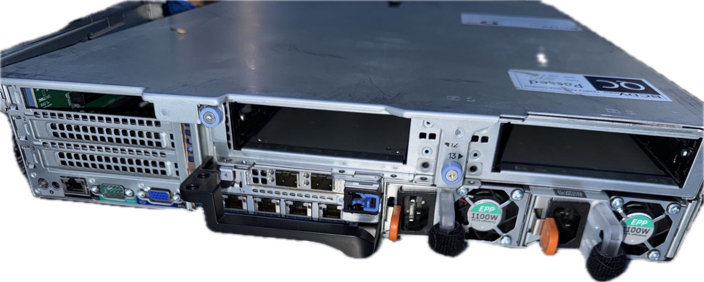 Dell Poweredge R740XD 3.5" 18 Bay 3.5" LFF H740P 2x Silver 4116 2xPSU Server CTO