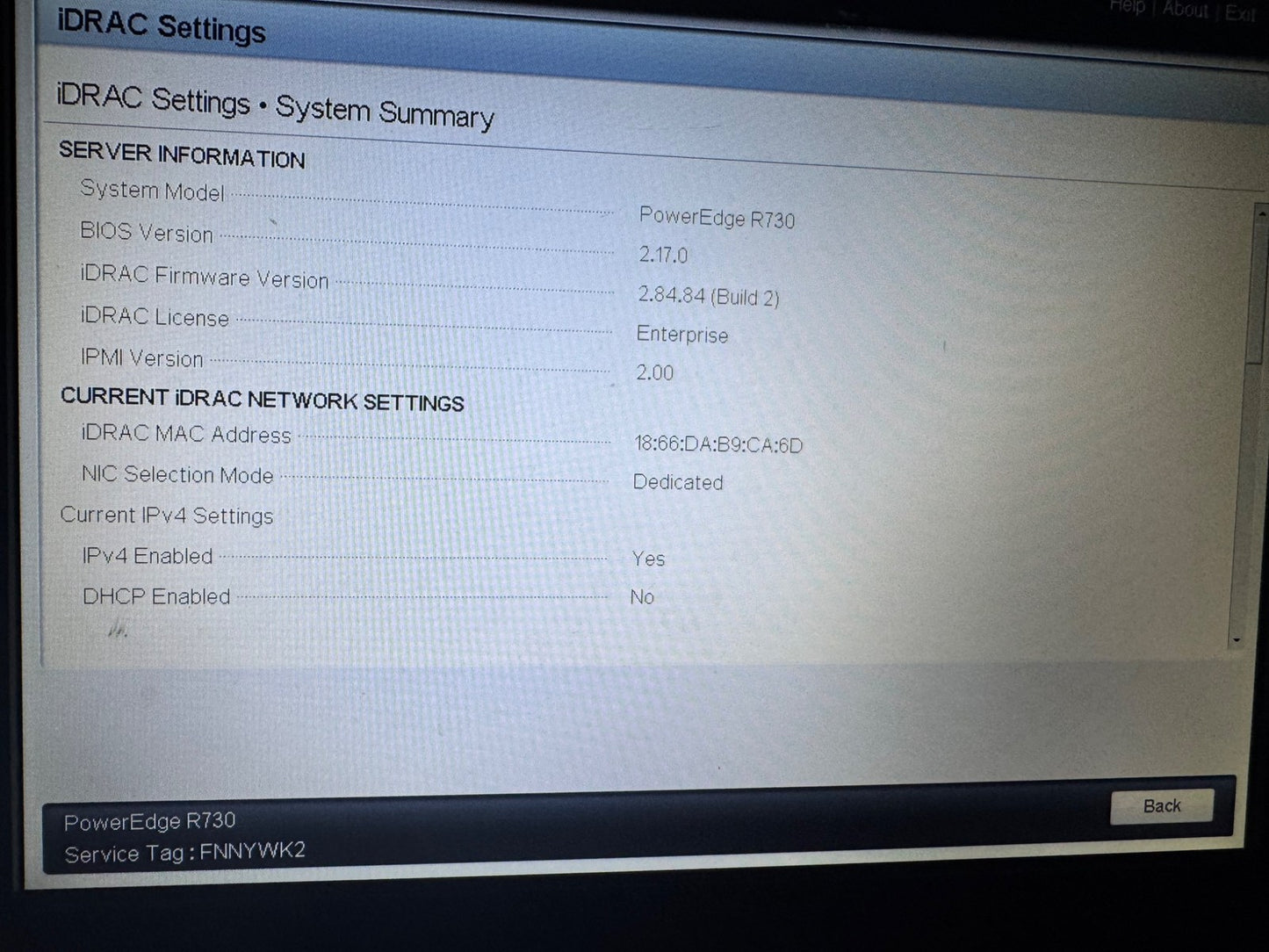 Dell R730 Server 8 bay 2.5" SFF 2x E5-2640 v4 2.4GHz Perc H730 2x PSU 495W L1