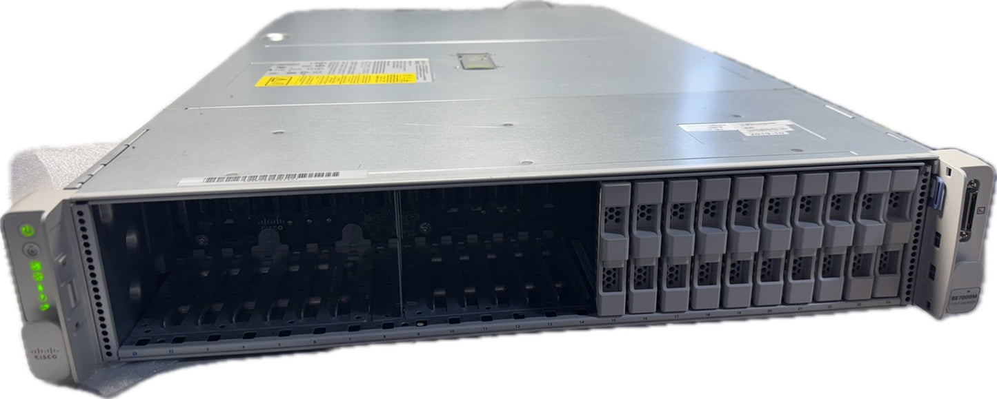 CISCO BE7000M UCS C240 M5SX 1x Gold 6132 2.6GHz 14C 24+ 2 26 bay SFF 2U server