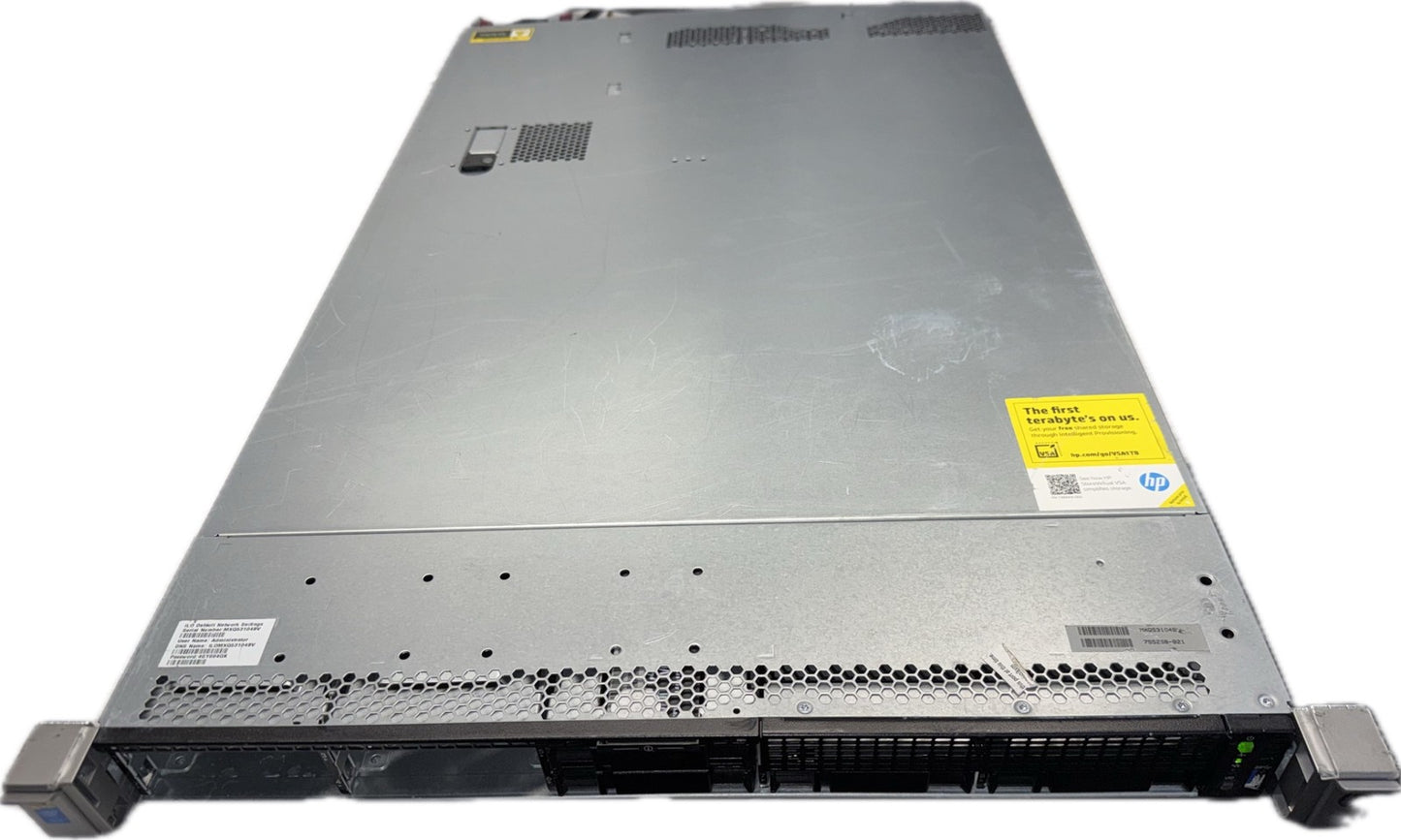 HPE ProLiant DL360 Gen9 8-bay SFF Server 2x E5-2620v3 2.4GHz P440AR 2xPSU 0RAM