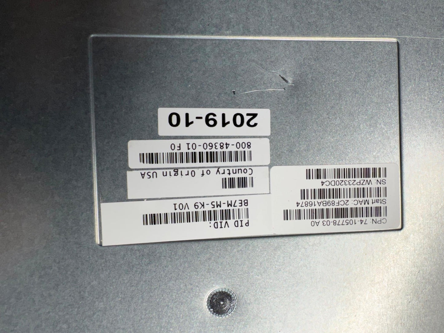 CISCO BE7000M UCS C240 M5SX 1x Gold 6132 2.6GHz 14C 24+ 2 26 bay SFF 2U server