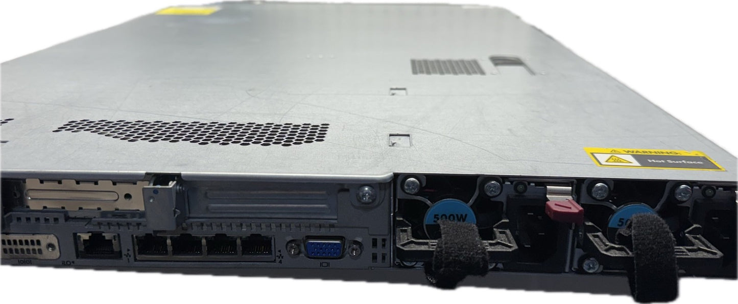 HPE ProLiant DL360 Gen9 8-bay SFF Server 2x E5-2620v3 2.4GHz P440AR 2xPSU 0RAM