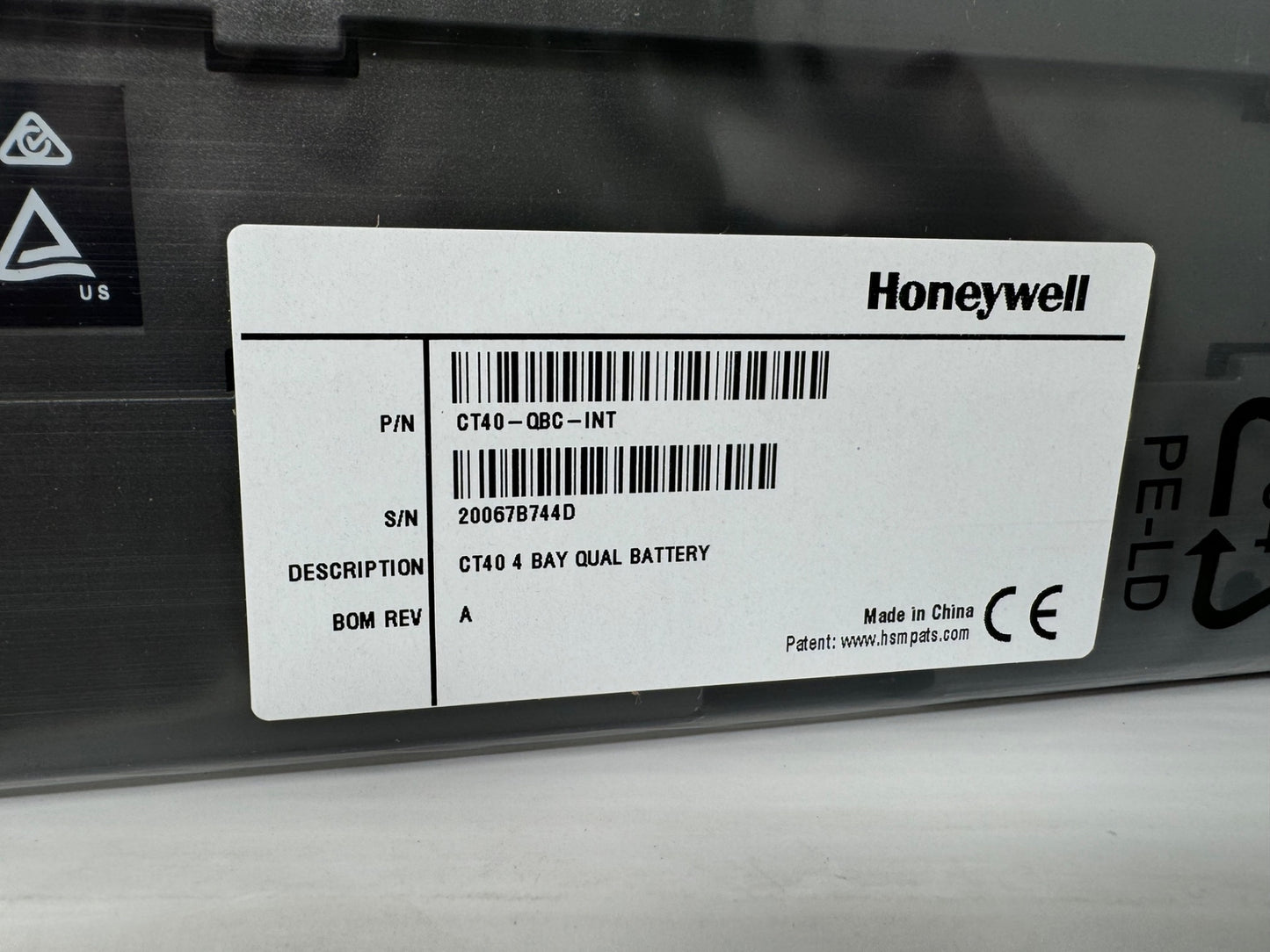 NEW Honeywell Quad Charger for Dolphin CT40 CT45 Battery 4 bay Slot CT40-QBC