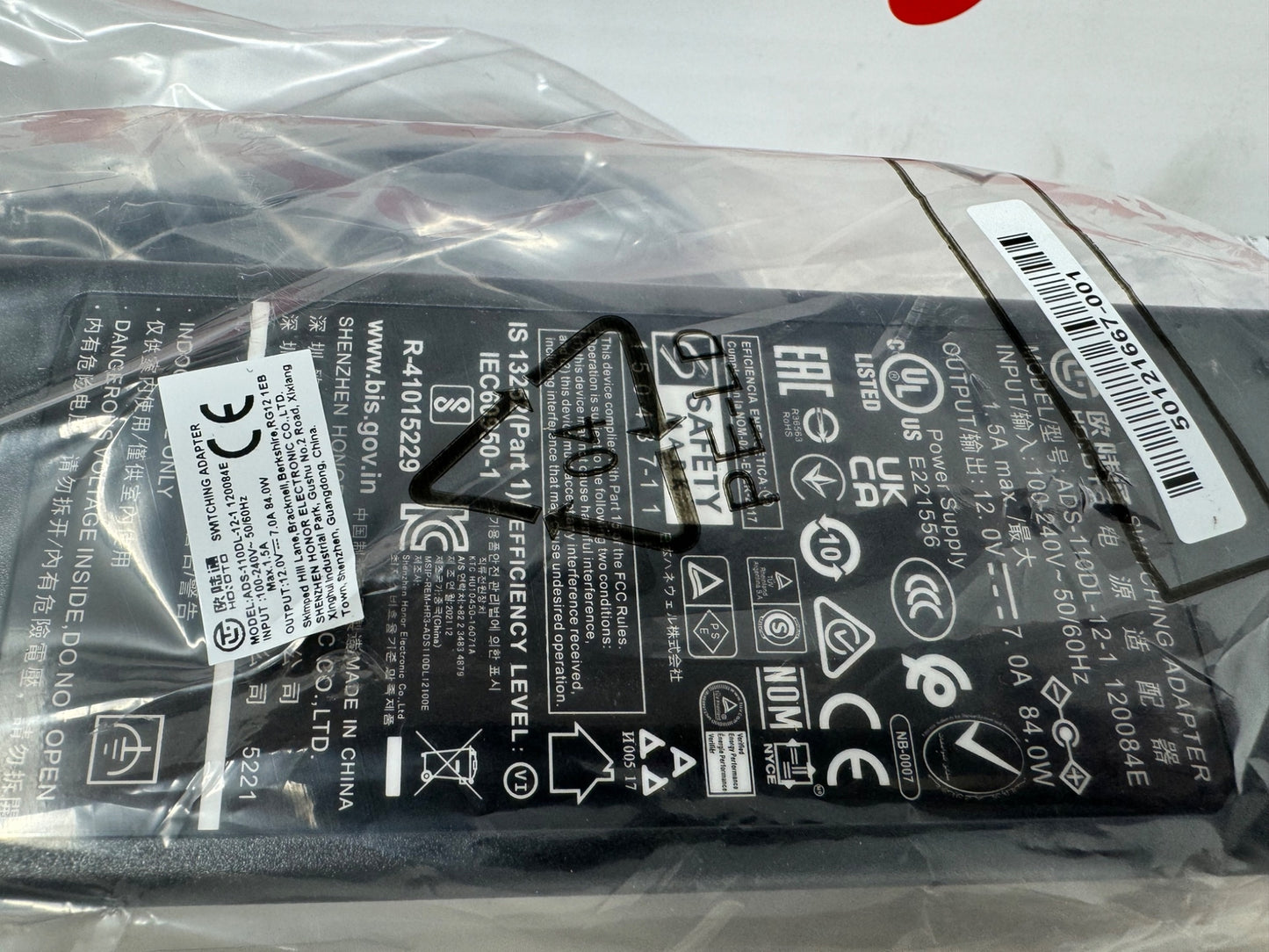 NEW Honeywell 4-Slot Charging Base CT40-CB charger for Dolphin CT40/CT45 w AC
