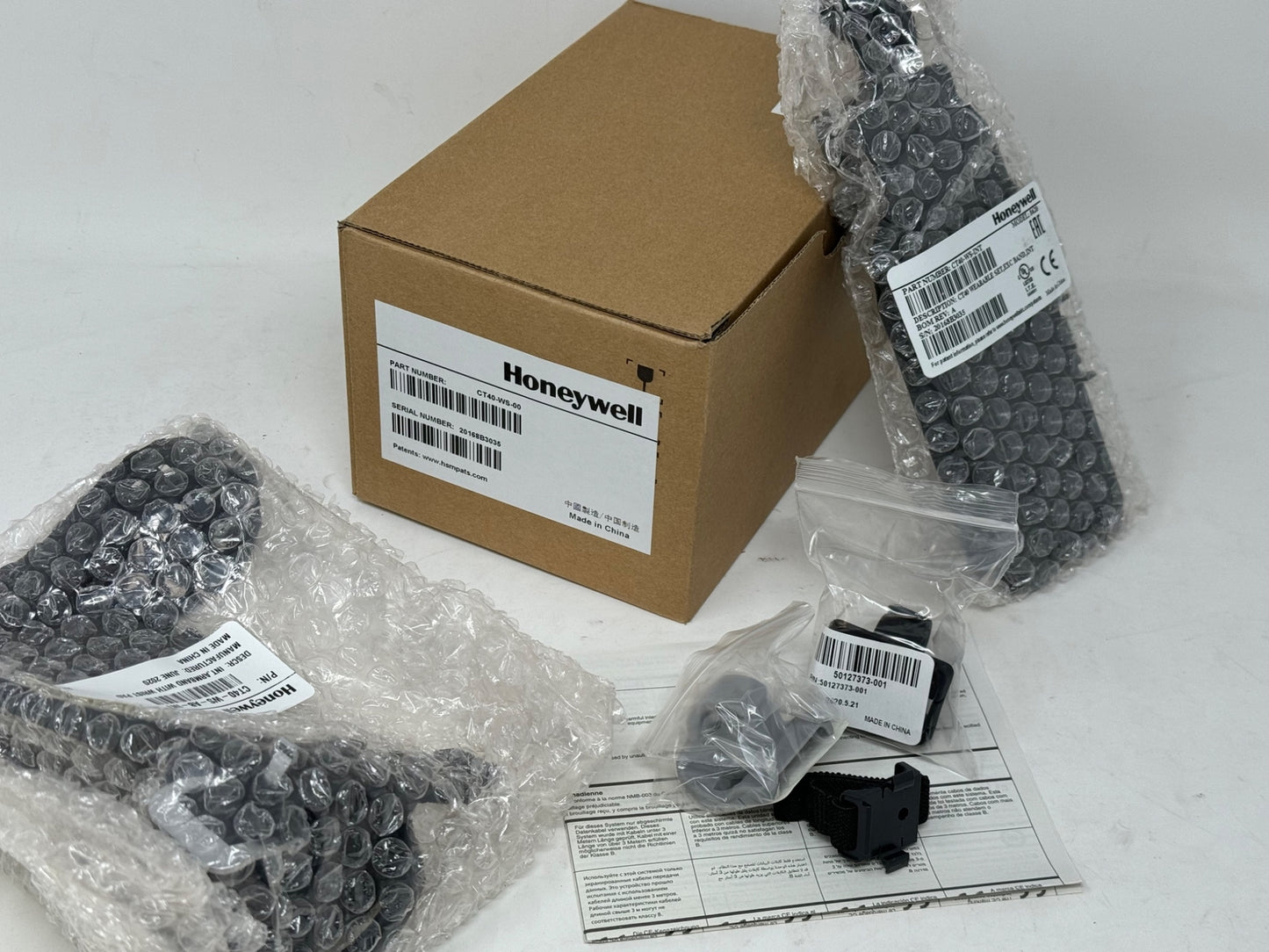 NEW Honeywell CT40-WS-00 CT40 Wearable Wrist Scanning Kit 8620 Scanner