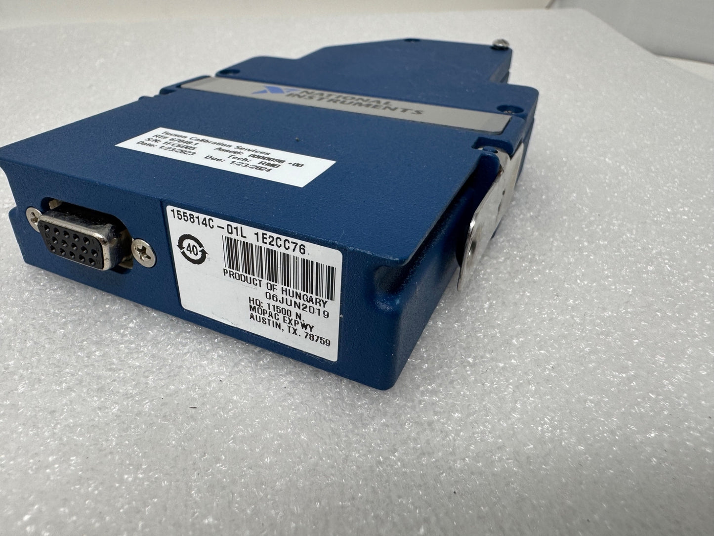 National Instruments NI 9212 8-Channel 24 Bit Thermocouple Input w TB-9212 cDAQ