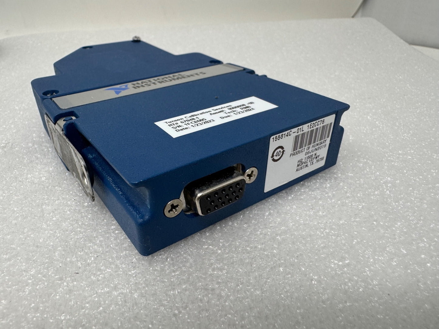 National Instruments NI 9212 8-Channel 24 Bit Thermocouple Input w TB-9212 cDAQ
