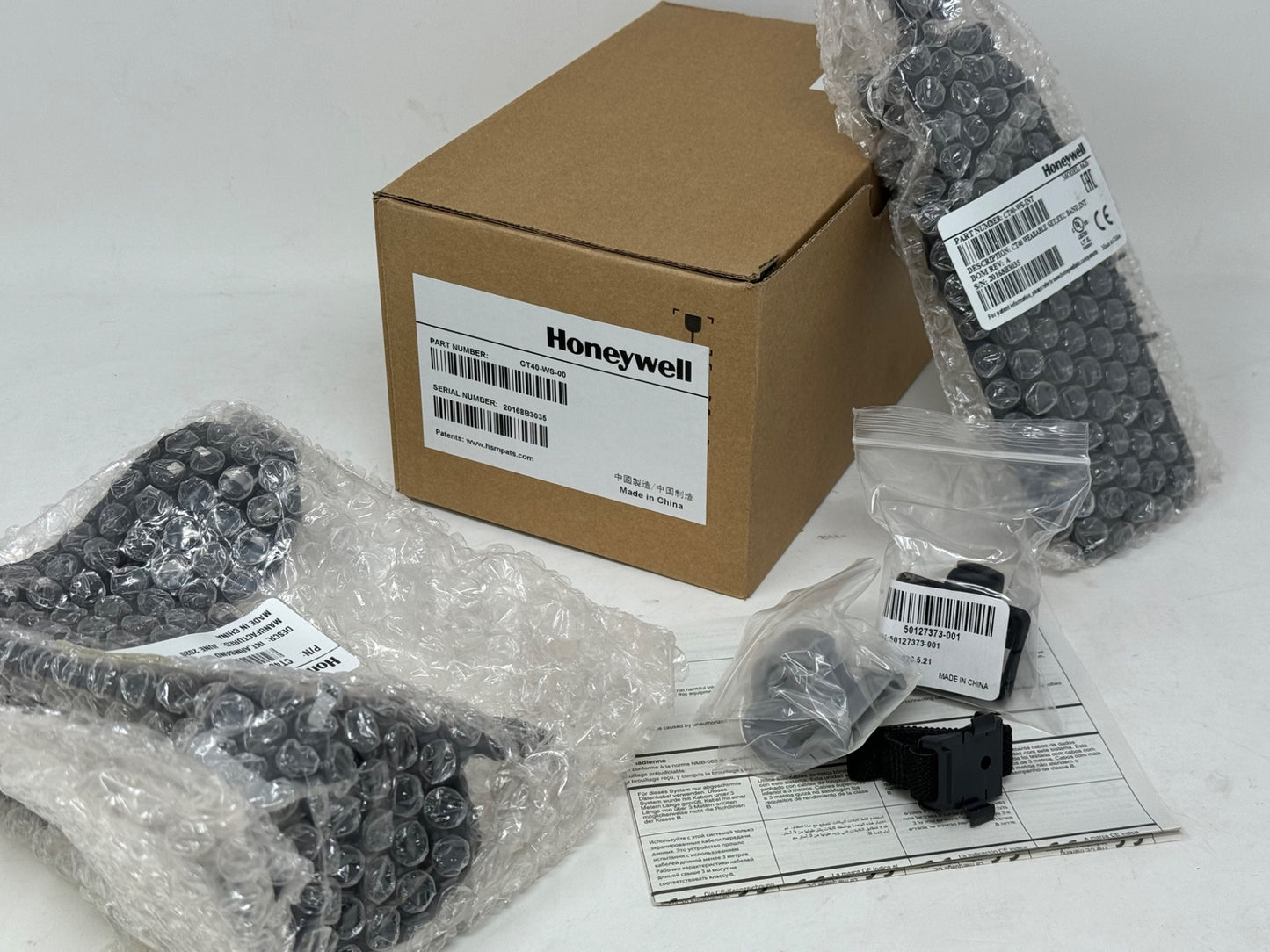 NEW Honeywell CT40-WS-00 CT40 Wearable Wrist Scanning Kit 8620 Scanner