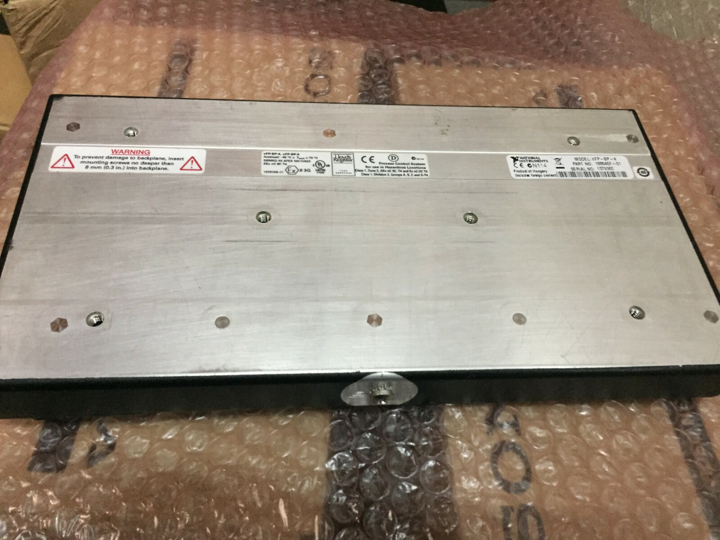 National Instruments NI cFP-BP-4 Compact FieldPoint Backplane BP4 4-Slot chassis