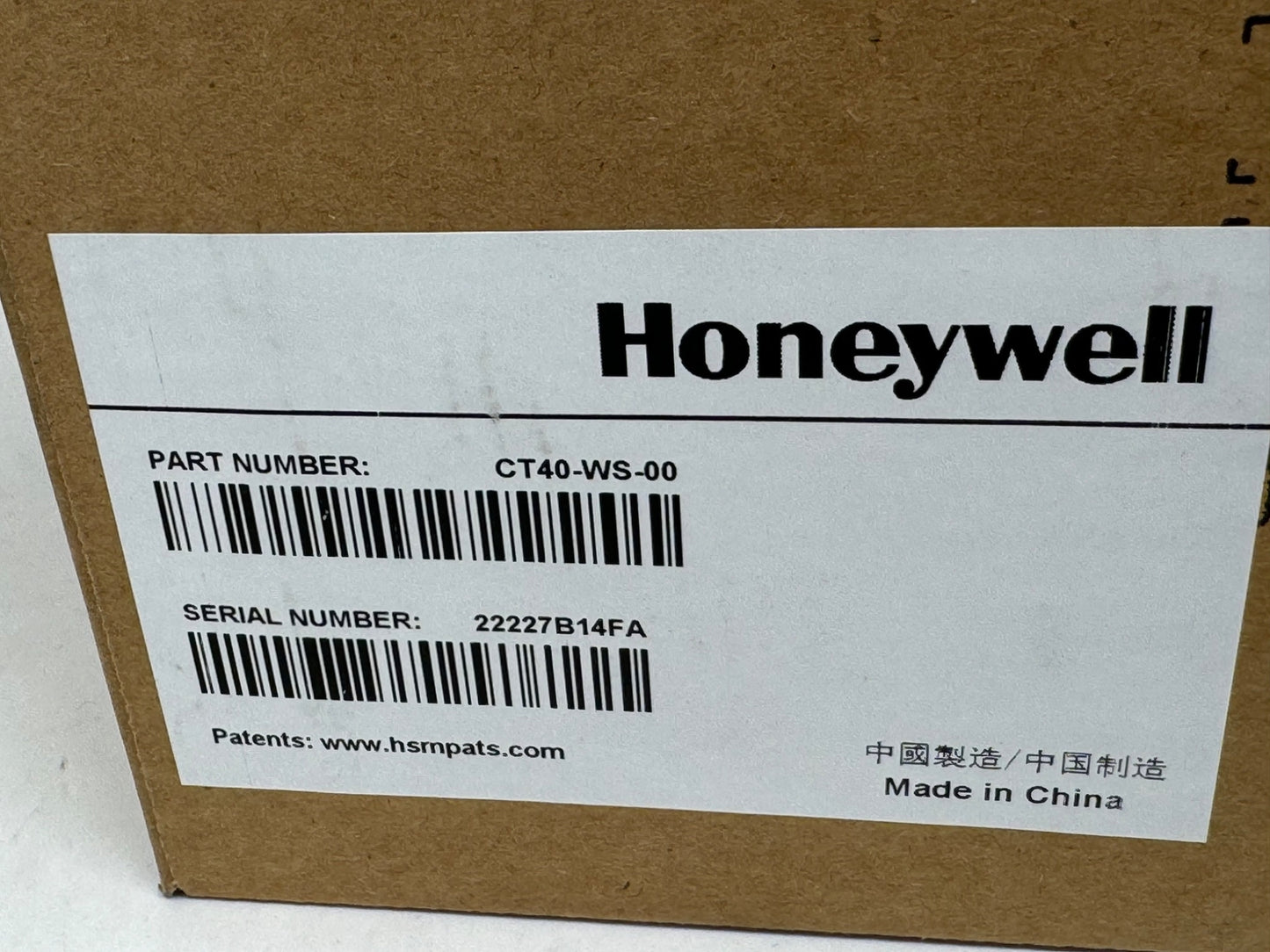 NEW Honeywell CT40-WS-00 CT40 Wearable Wrist Scanning Kit 8620 Scanner