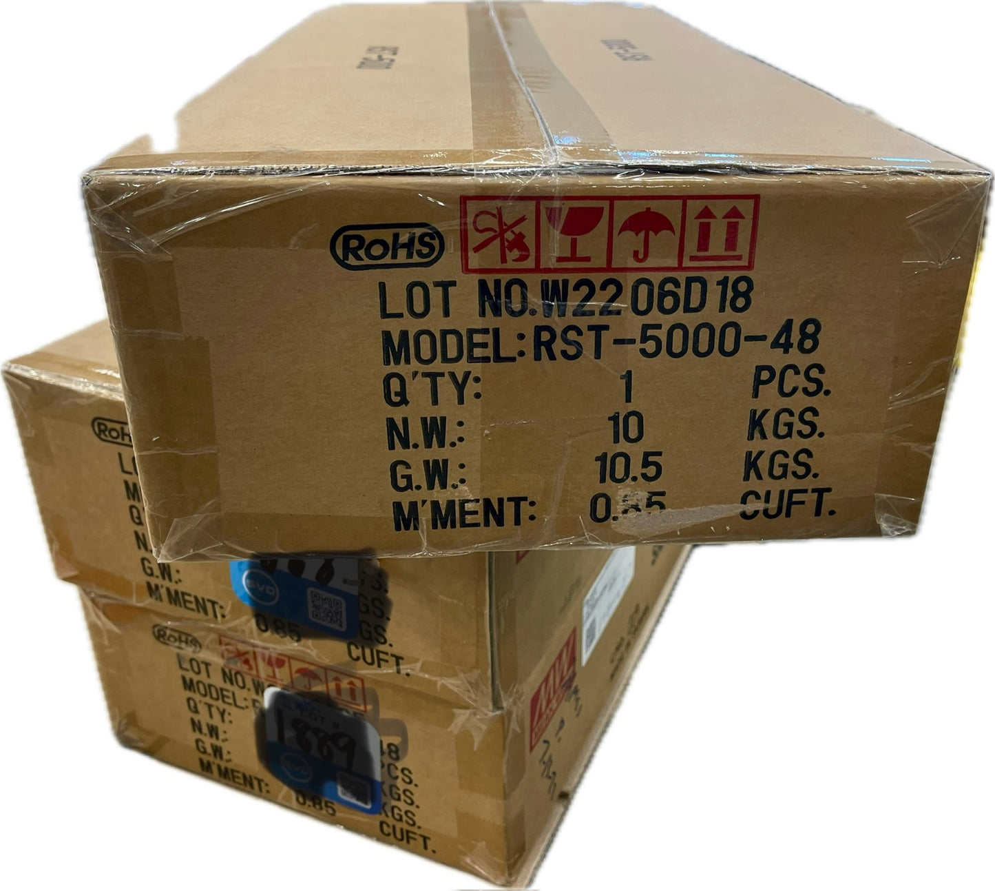 NEW Mean Well RST-5000-48 Switching DC Power Supply 380-480 220-277VAC 48V 105A