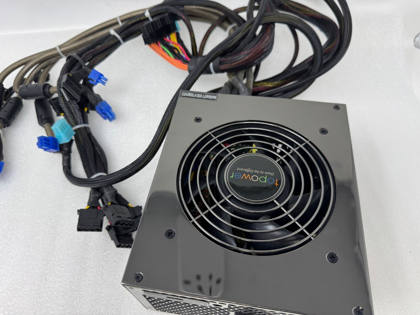Topower Powertrain TOP-1500W Active PFC Computer ATX Power Supply PSU GPU Mining