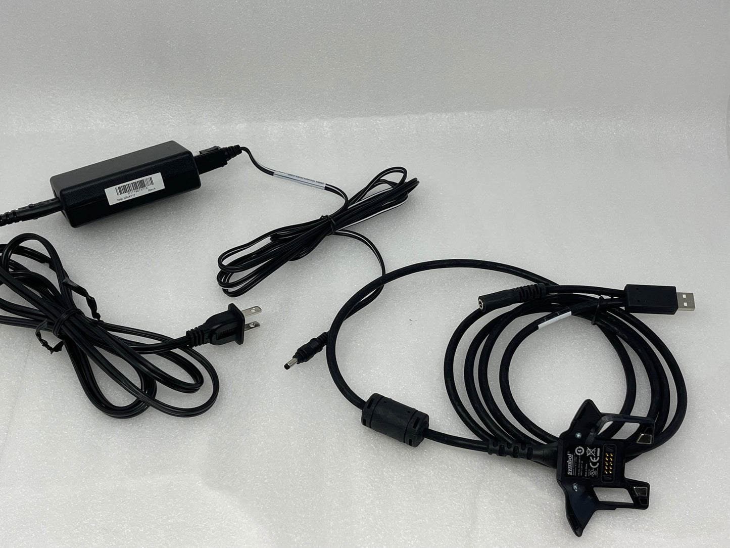 Zebra TC70 TC72 TC75 TC77 Snap on USB Charging Cable CBL-TC7X-USB1-01 w AC Power