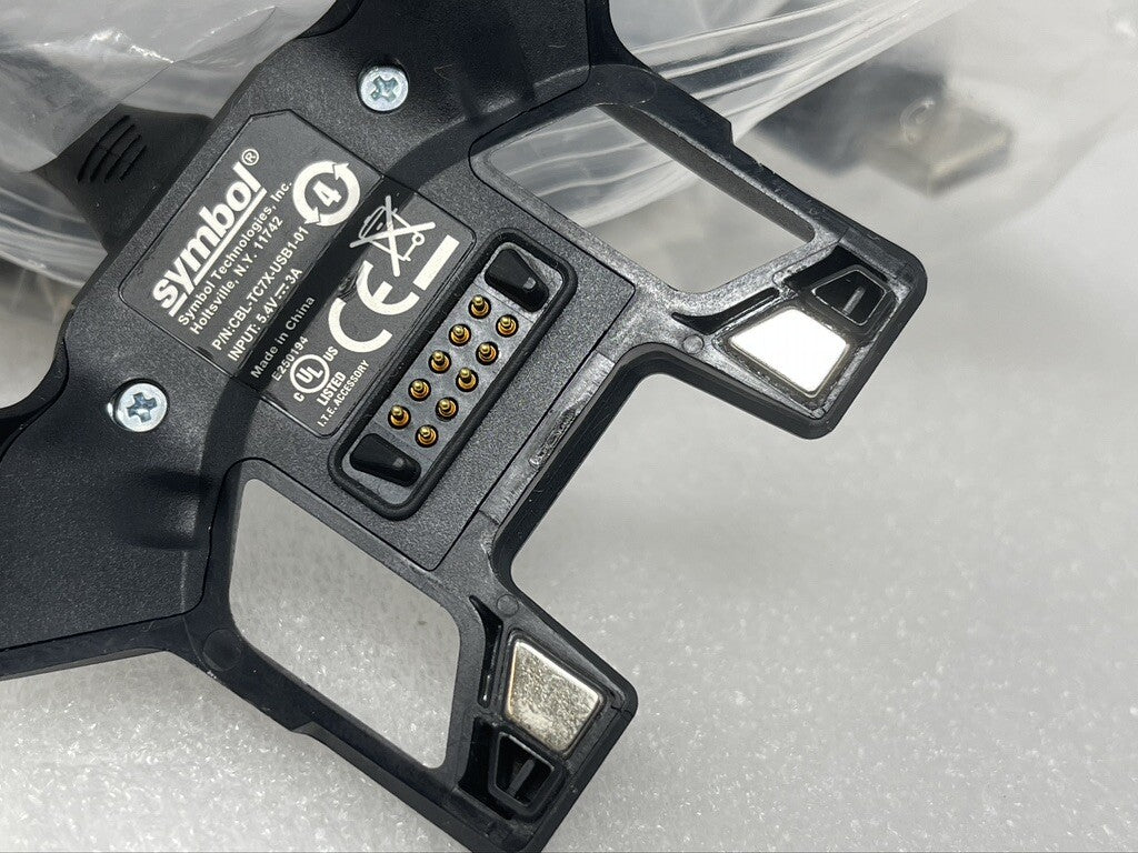 Zebra TC70 TC72 TC75 TC77 Snap on USB Charging Cable CBL-TC7X-USB1-01 w AC Power