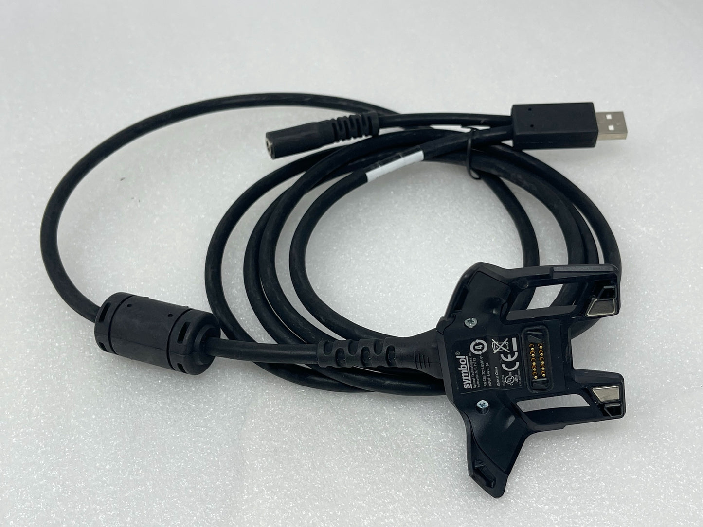 Zebra TC70 TC72 TC75 TC77 Snap on USB Charging Cable CBL-TC7X-USB1-01 w AC Power