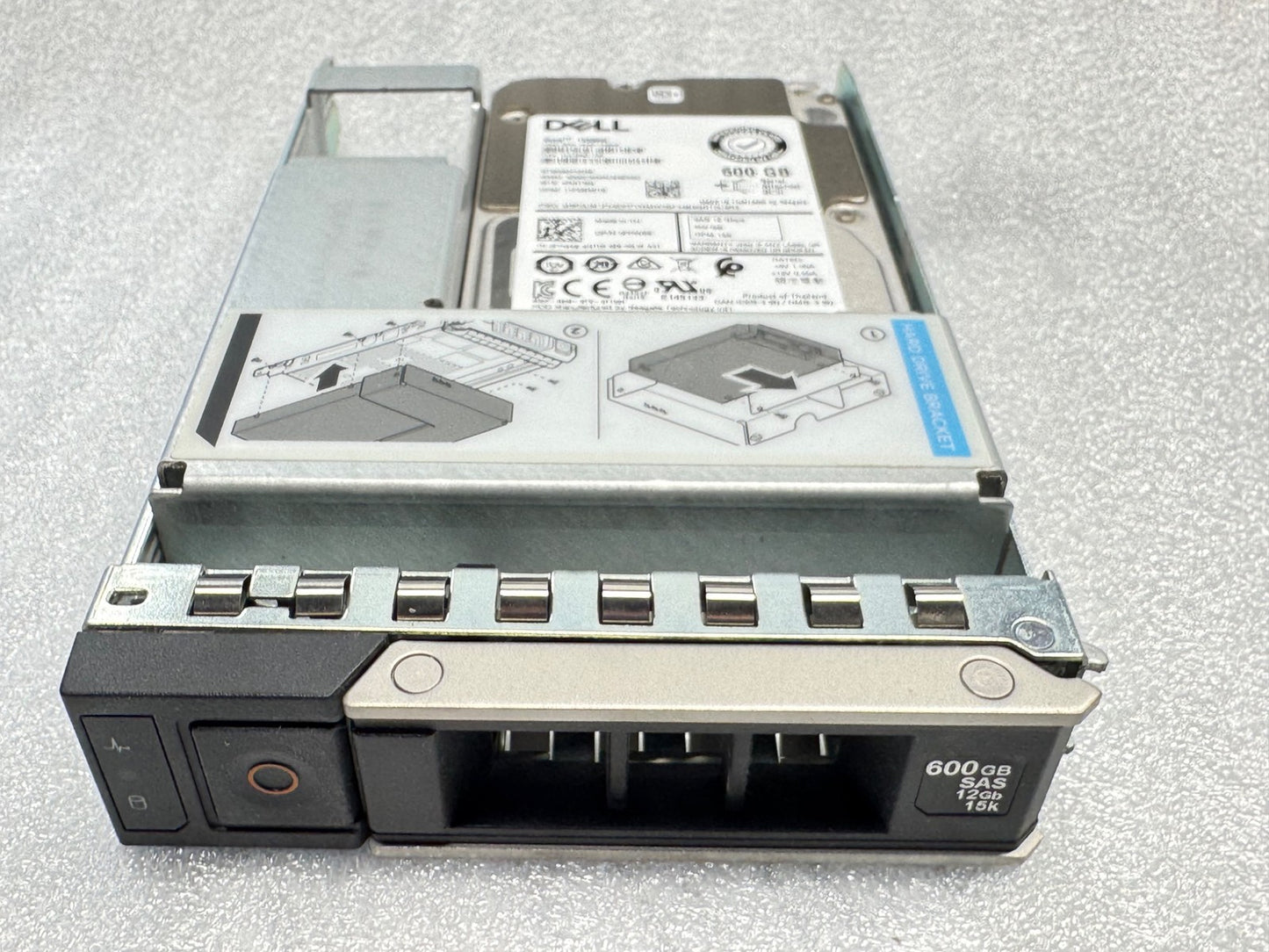 Dell Seagate 600GB Exos 15E900 ST600MP0036 15K SAS FPW68 3.5" 2.5 tray LFF 9w8c4