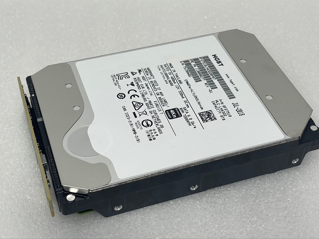 EMC Isilon 8TB 7.2K 6Gbps 3.5" SATA HDD hard drive H500 118000277 w Interposer