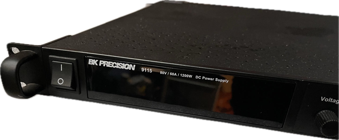 BK Precision 9115 Programmable DC Power Supply, 80V/60A, 1200W GPIB RS232 USB